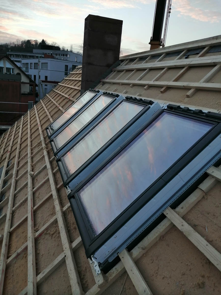 Dachaufrichten in Schorndorf